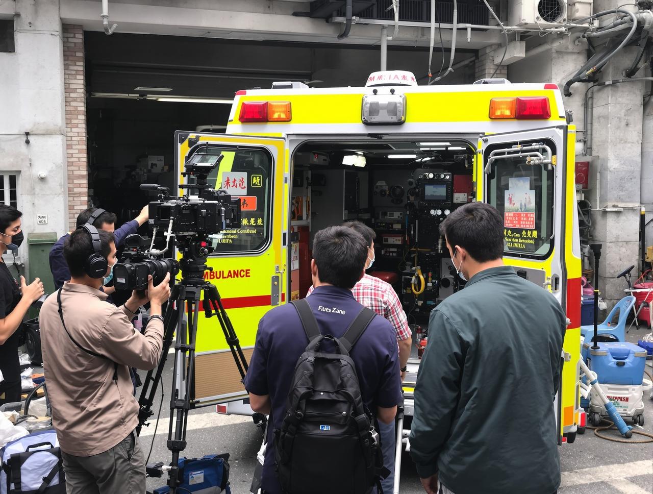吃瓜 - 某影视剧组片场发生意外，女一号紧急送医